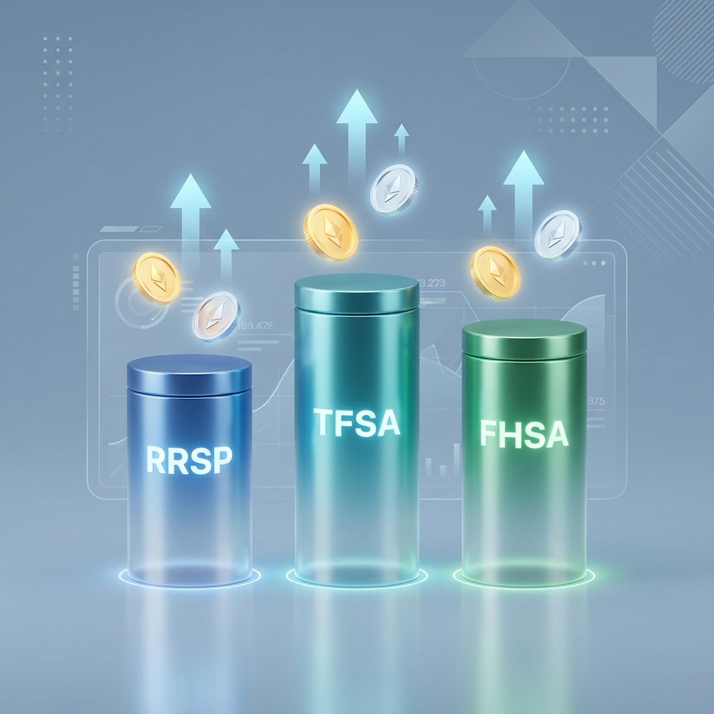 RRSP TFSA FHSA investment accounts comparison